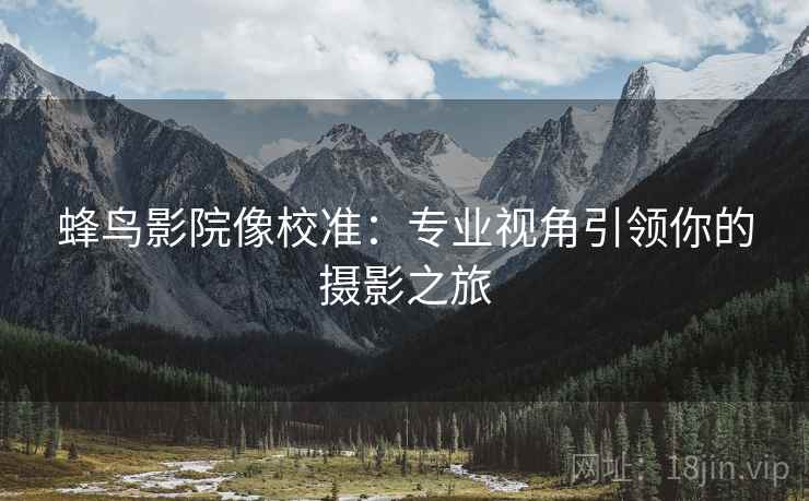 蜂鸟影院像校准:专业视角引领你的摄影之旅